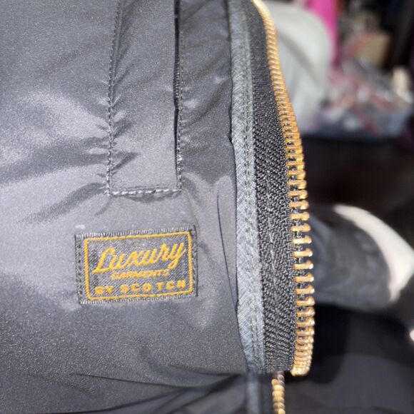 Scotch and Soda Men’s My Favoritve Quilted Puffer Jacket Grey Size Small - Picture 6 of 8